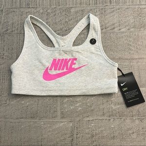 Nike Girls Sports Racer-Back Bra Size L NWT